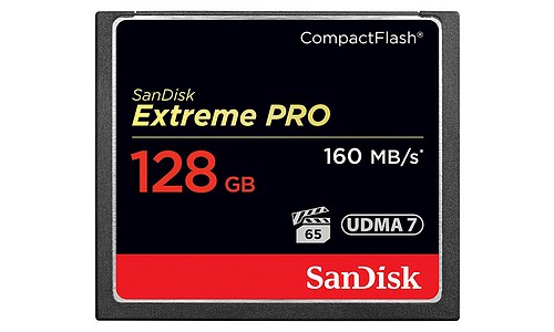 SanDisk CF 128 GB ExtremePro (160/90)