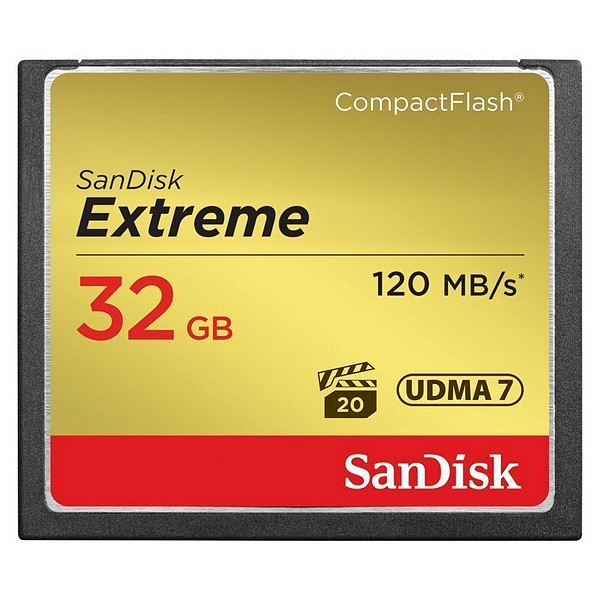 SanDisk CF 32 GB Extreme (120/60)