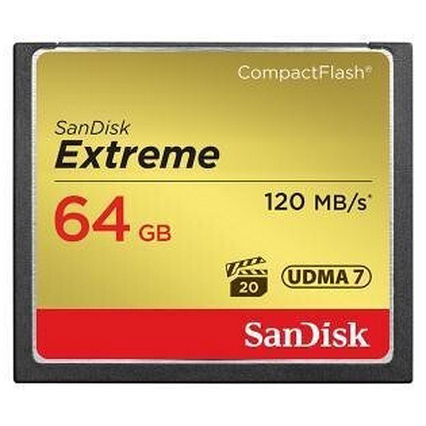 SanDisk CF 64 GB Extreme (120/60)