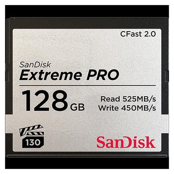 SanDisk CFast 128 GB ExtremePro (525/450)