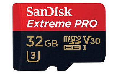 SanDisk MicroSD 32 GB ExtremePro (100/90)