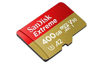 SanDisk MicroSD 400 GB Extreme UHS-I (160/90)
