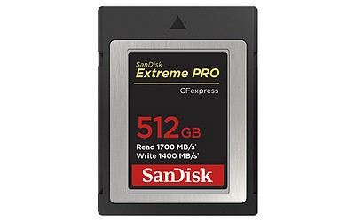 SanDisk CFexpress B 512 GB ExtremePro (1700/1400)
