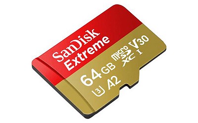 SanDisk MicroSD 64 GB Extreme UHS-I (160/60)