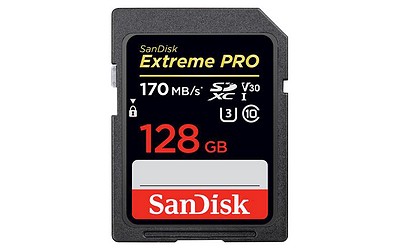 SanDisk SD 128 GB ExtremePro UHS-I (170/90)