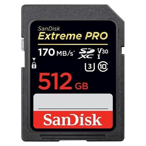 SanDisk SD 512 GB ExtremePro UHS-I (170/90)