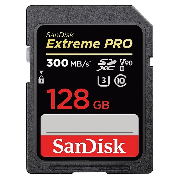 SanDisk SD 128 GB ExtremePro UHS-II (300/260)