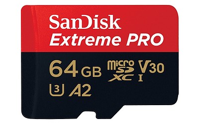 SanDisk Extreme Pro 64 GB 200 MB/s micro SDXC
