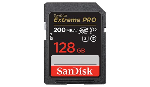 SanDisk 128 GB SDXC ExtremePro 200MB/s V30 UHS-I - 1