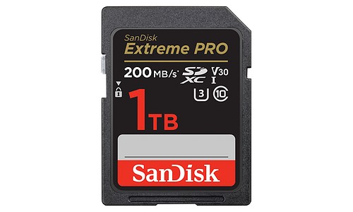 SanDisk 1 TB SDXC ExtremePro 200MB/s V30 UHS-I