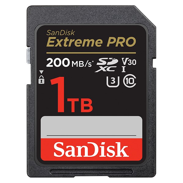 SanDisk 1 TB SDXC ExtremePro 200MB/s V30 UHS-I