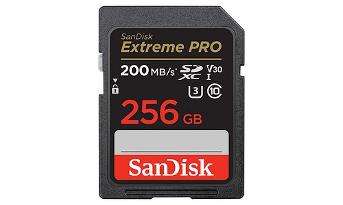 SanDisk 256 GB SDXC ExtremePro 200MB/s V30 UHS-I