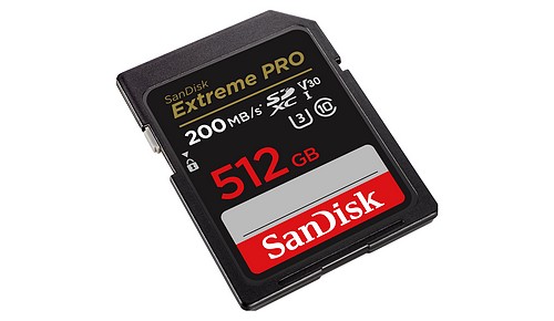 SanDisk 512 GB SDXC ExtremePro 200MB/s V30 UHS-I - 1