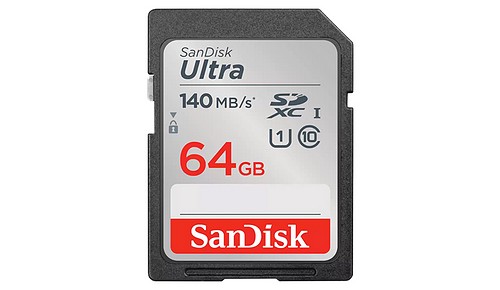 SanDisk SDXC 64 GB Ultra UHS-I U1 Class10 140 MBs - 1