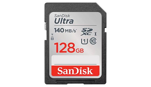 SanDisk SDXC 128 GB Ultra UHS-I U1 Class10 140 MBs - 1
