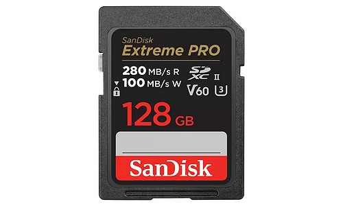 SanDisk SD 128 GB ExtremePro UHS-II (280/100) V60