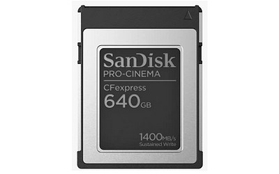 SanDisk Pro-Cinema CFexpress 640GB VPG400, Type B