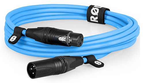 Rode XLR3M-B Premium XLR blau 3m Mikrofonkabel - 1