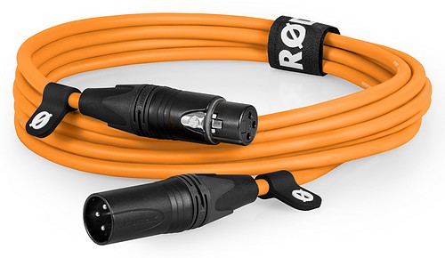 Rode XLR3M-O Premium XLR orange 3m Mikrofonkabel - 1