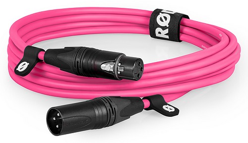 Rode XLR3M-P Premium XLR rosa 3m Mikrofonkabel - 1