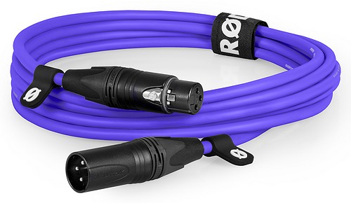 Rode XLR3M-PU Premium XLR lila 3m Mikrofonkabel - 1