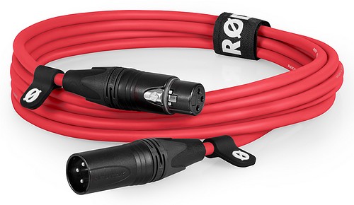 Rode XLR3M-R Premium XLR rot 3m Mikrofonkabel - 1