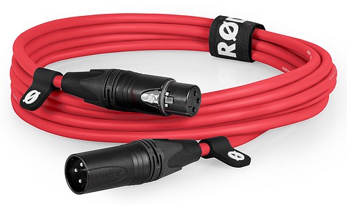 Rode XLR3M-R Premium XLR rot 3m Mikrofonkabel