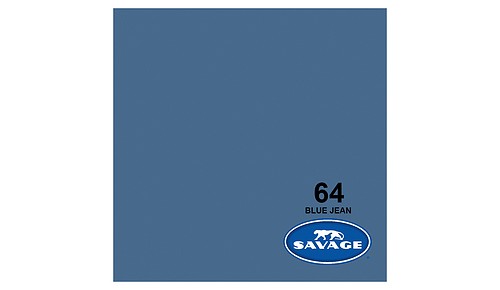 SAVAGE Papierhintergrund 2,72x11m Blue Jean - 1