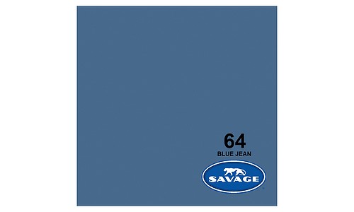 SAVAGE Papierhintergrund 2,72x11m Blue Jean