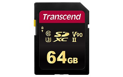 Transcend SD 64GB SDXC UHS-II U3 Class10