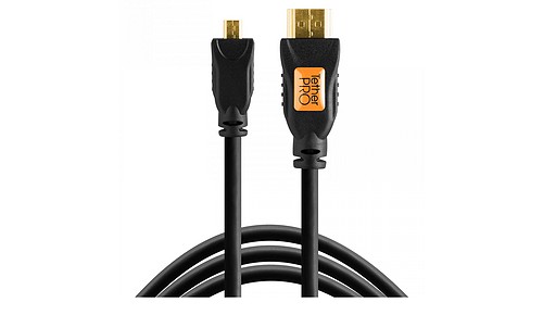 Tether Tools TetherPro HDMI Micro to HDMI, 4.6m sw - 1