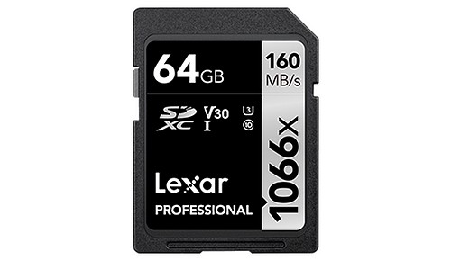 Lexar 1066x SDXC 64 GB, C10, U3, V30 - 1