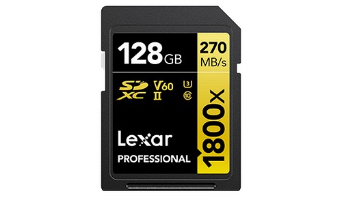 Lexar 1800x SDXC 128 GB UHS-II Gold - 1