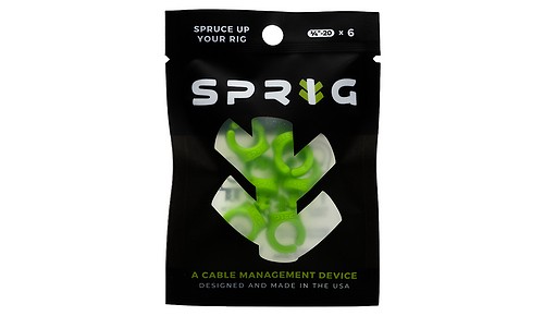 Sprig 6er Pack Green (1/4"-20) Kabel- Management - 3