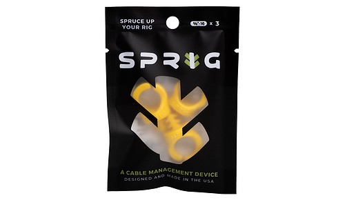 Sprig 3er Pack Yellow (3/8"-16) Kabel- Management - 3