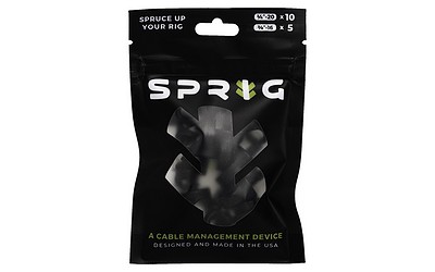 Sprig Value Pack Black (10x1/4"+5x3/8")