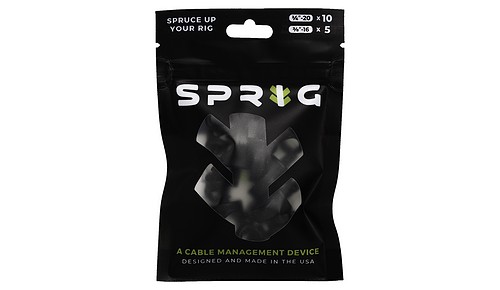 Sprig Value Pack Black (10x1/4"+5x3/8") - 1
