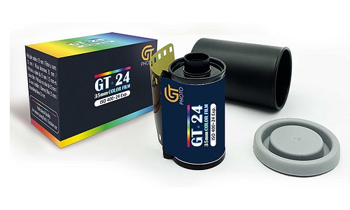 GT Photo GT24 35mm Color Film ISO 400-24 Kleinbildnegativfilm mit 24 Aufnahmen