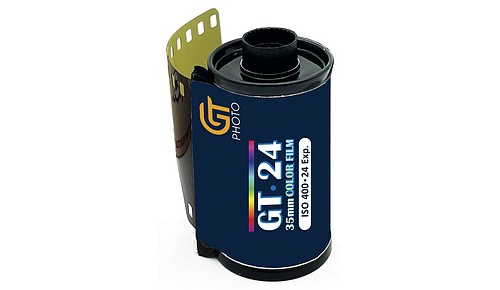 GT Photo GT24 35mm Color Film ISO 400-24 Kleinbildnegativfilm mit 24 Aufnahmen - 2