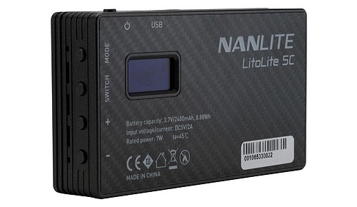 NANLITE Farb-Effektleuchte „LitoLite 5C RGBWW" - 1
