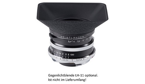 Voigtländer Color Skopar 21/3,5 asphärisch VM schwarz Type I Leica M-Mount - 1