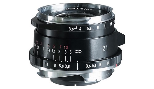 Voigtländer Color Skopar 21/3,5 asphärisch VM schwarz Type II Leica M-Mount - 1
