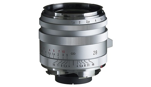 Voigtländer Nokton 28/1,5 VM asphärisch silber Type I Leica M-Mount - 1