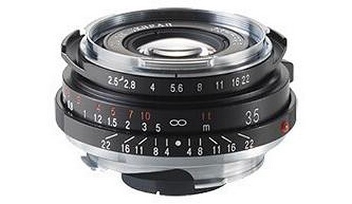 Voigtländer Color Skopar 35/2,5 Pancake II VM schwarz Leica M-Mount - 1