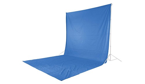 Hama Hintergrund, Stoff blau 2,95x6 m - 1