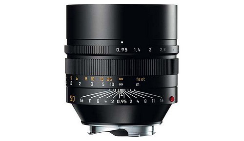 Leica M 50/0,95 Noctilux schwarz-eloxiert - 1