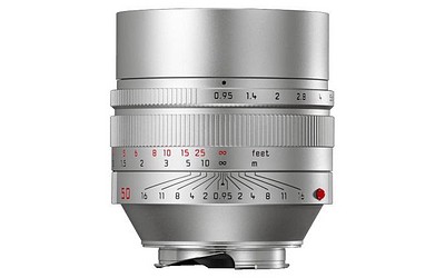 Leica M 50/0,95 Noctilux silbern-eloxiert