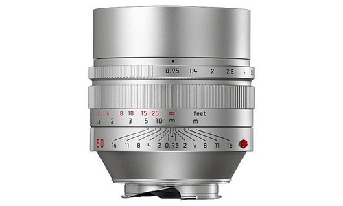 Leica M 50/0,95 Noctilux silbern-eloxiert