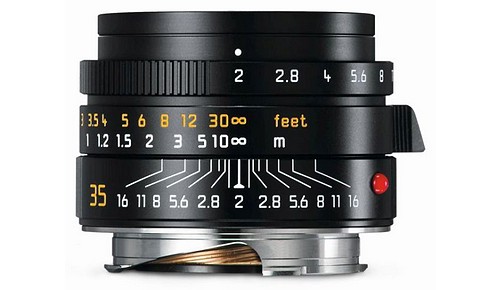 Leica M 35/2,0 Summicron asph. schwarz-eloxiert - 1