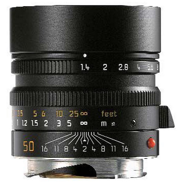 Leica M 50/1,4 Summilux asph. schwarz-eloxiert